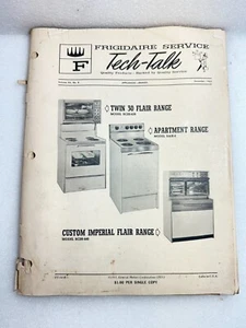 FRIGIDAIRE TECH-TALK MANUAL Rangos Vol. XV #8 - Imagen 1 de 2