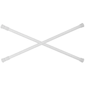 2 Pcs Spring Extension Adjustable Rod Telescopic Rods for Curtains - Picture 1 of 12