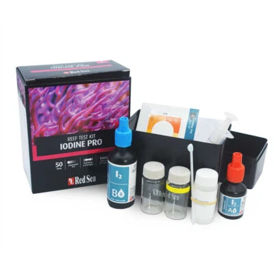 Kit de teste de recife Iodine Pro (I2) - Mar Vermelho - Imagem 1 de 2
