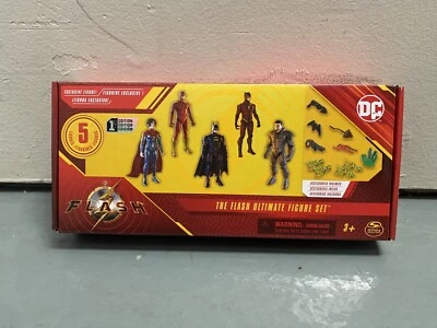 Juego de 5 figuras de acción de Batman Supergirl de DC Comics The Flash Ultimate  Foto 1 de 4