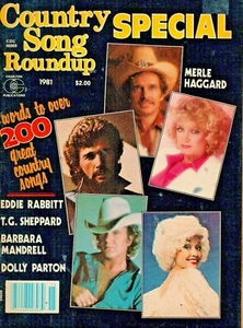 COUNTRY SONG ROUNDUP SPECIAL Magazine 1981 - DOLLY PARTON, MERLE HAGGARD more - Picture 1 of 1
