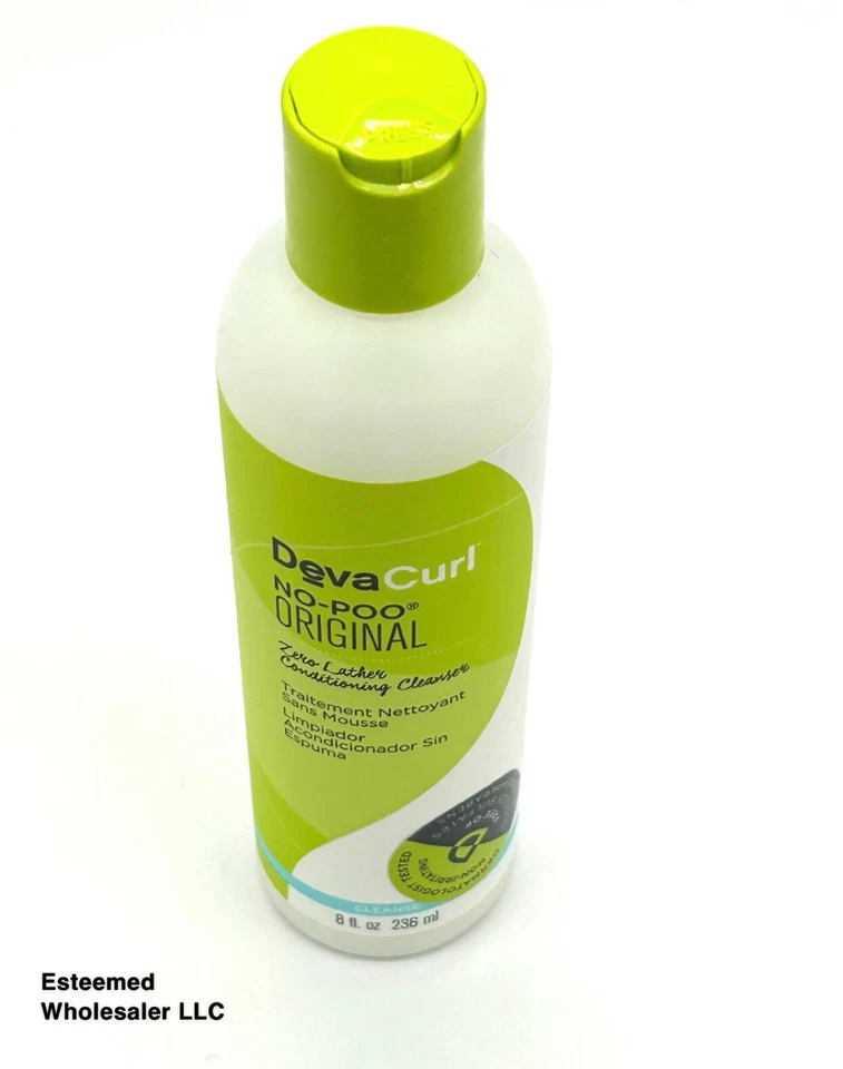 DEVACURL No-Poo Original Zero Lather Conditioning Cleanser 8oz w/o box