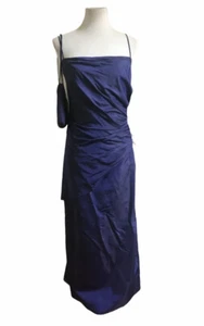 PATRA Women Sleeveless Long Full Length Purple Evening Dress Gown NWT Size 14 - Picture 1 of 9