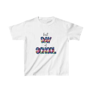 first day of school shirt, back to School shirt, gift for kids, school shirt, - Picture 1 of 9