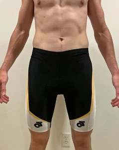 University of Missouri Mizzou Champsys Cycling Shorts Men's XX-Large 2XL NWT - Picture 1 of 5