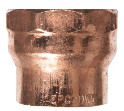 B&K PRODUCTS Nibco Inc 1-1/2 in. Copper T X 1-1/2 in. D FPT Copper DWV Pipe Adapter