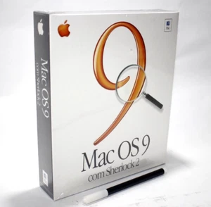 VINTAGE SOFTWARE 2000 - APPLE MAC OS 9 (PORTUGUESE) - NEW SEALED- NOS - Picture 1 of 7