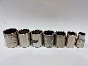 Thorsen 1/2" Drive 12-Point Socket Choose (7/16, 5/8, 3/4, 13/16, 7/8, 15/16, 1) - Picture 1 of 13