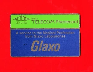 Glaxo Advertising BT Telephone International Phonecard C42 - Picture 1 of 1