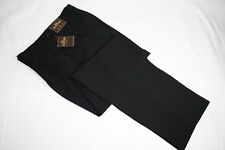 Mens Black Dress Pants KC3000-BLK Tailored Trousers Pleated Slacks Size 30 to 42