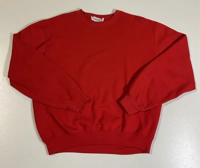 Sudadera deportiva vintage GAP talla M cuadrada en blanco roja pulóver clásica años 90 Foto 1 de 4