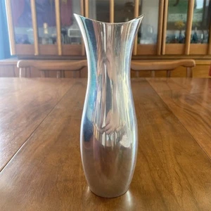 Vintage Nambe Studio Silver Vase # 6056 1994 Nambé - Picture 1 of 6
