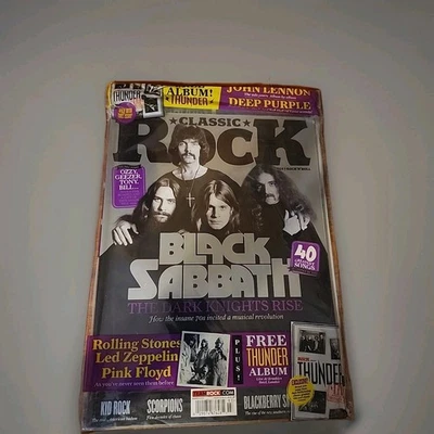 Classic Rock Magazine March 2015 Black Sabbath Ozzy Sealed With Bonus CD  - Image 1 of 4