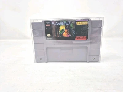 Flashback: The Quest for Identity (SNES) Authentic & Tested-Good See Desc. - Image 1 of 4