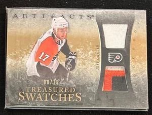 Jeff Carter - 2010-11 Upper Deck Artifacts Treasured Swatches #TS-JC  /15   H146 - Bild 1 von 2