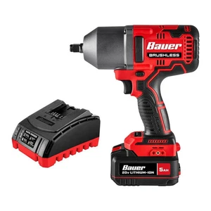 💥NEW💥BAUER 20V BRUSHLESS CORDLESS 1000 TORQUE 1/2" IMPACT WRENCH KIT 2085CR-B1 - Picture 1 of 21