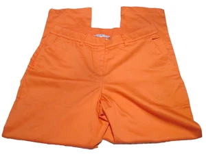 Signature Collection Women's ORANGE chino-NWOT-SZ 12-COTTON/NYLON-STRETCH WAIST - Picture 1 of 6
