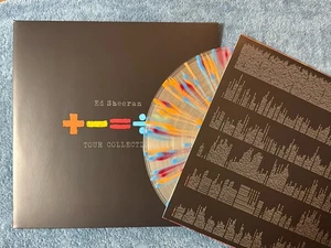 Ed Sheeran Tour Collection Vinyl LP Splatter Numbered #883 Blood Records New - Picture 1 of 9