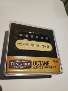 TONERIDER PICKUPS OCTANE ALNICO 8 HUMBUCKER TRH3 BRIDGE ZEBRA OPEN BOX - Picture 1 of 6