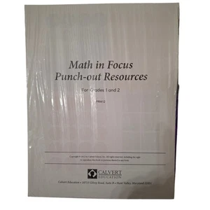 Calvert Math in Focus Punch-out Resources Grades 1 and 2 - Picture 1 of 1