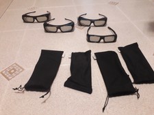 4 Occhiali 3D sony Bravia