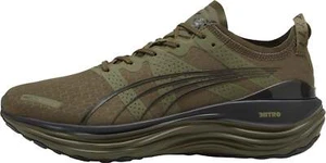 Puma ForeverRun Nitro WTR Mens Running Shoes Green Support Cushioned Trainers - Picture 1 of 7