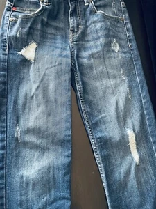 TOMMY HILFIGER Boy's Revolution Fit Straight Denim Jeans SZ 7 - Picture 1 of 10
