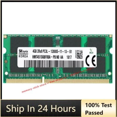 Hynix DDR3 DDR3L 4GB 8GB Memory RAM PC3L-12800 PC3L-14900 1.35V Notebook SO-DIMM - Image 1 of 4