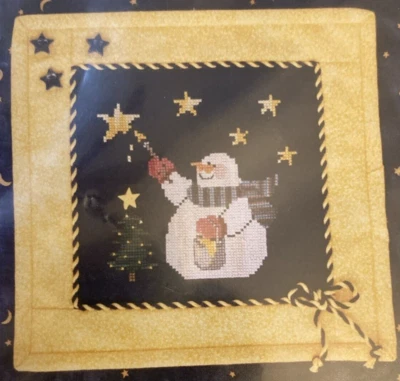 Vtg Rare Waxing Moon Designs STARLIGHT, STARBRIGHT Cross Stitch Pattern #SP17 - Image 1 of 3