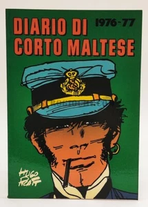 DIARIO CORTO MALTESE MONDADORI VINTAGE 1976 - 1977 NEW NEVER USED CON FUMETTO - Picture 1 of 5
