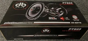 DB DRIVE PTS65 6.5 2 VÍAS SERIE PLATINUM SQL RENDIMIENTO 300 VATIOS 2 OHMIOS - Imagen 1 de 9