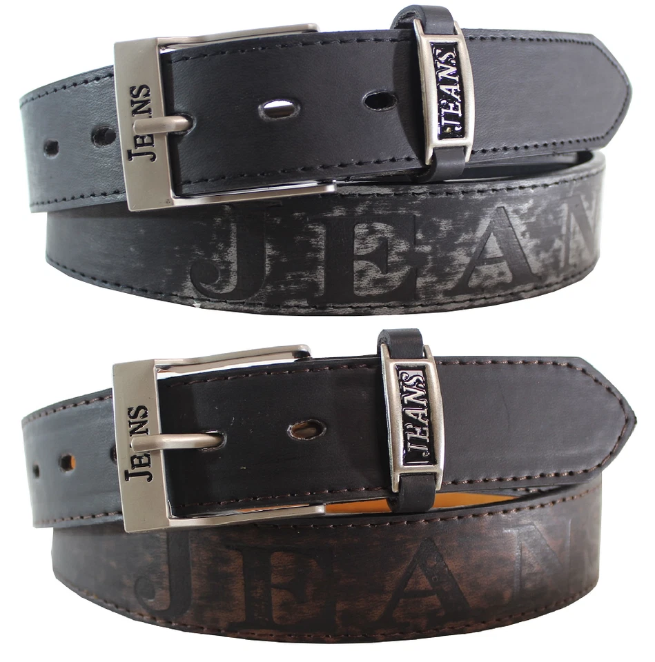 Herren Gürtel Jeans Hosen Damen Gürtel Breit NEU