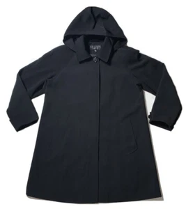 Preowned-Gallery Detachable Hood & Button Front Collared Jacket Womens (Size PM) - Picture 1 of 8