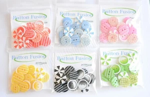 Botón Fusion / Botones de 2 orificios / Edredón y costura / Elige color / Botones en abundancia - Imagen 1 de 11