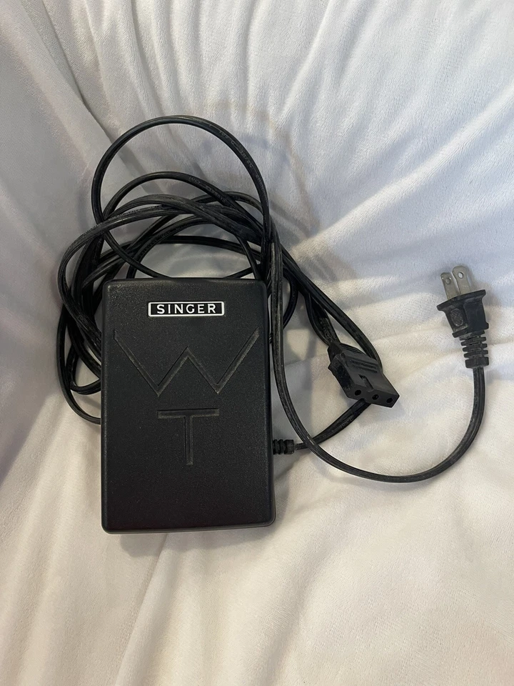 Singer Sewing Machine Foot Pedal Controller OEM Model GTE 3 Prong Plug Genuine - Image 1 of 2