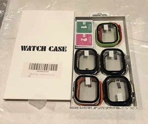 Lot de 10 housses de boitier de montre avec protections d'écran - Photo 1 sur 6