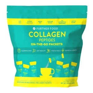 Further Food Grass-Fed Collagen Peptides Packets, Unflavored, 35-count - Picture 1 of 2