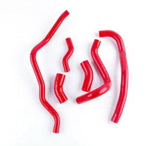 For 1986-2007 Yamaha Vmax 1200 Vmax1200 Silicone Radiator Coolant Hose Kit Black - Picture 1 of 5