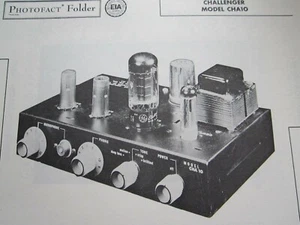 AMPLIFICADOR CHALLENGER CHA10 FOTOFACT - Imagen 1 de 1