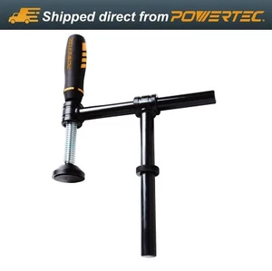 Powertec 71772 180 Grad Schraubklemme, passt 3/4" Bank Hundelöcher, Holzbearbeitungsklemmen - Bild 1 von 8