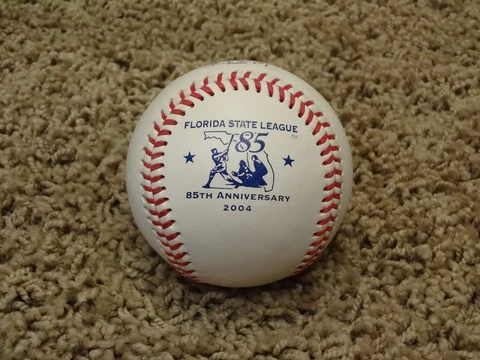 RARE Rawlings Official FLORIDA STATE LEAGUE 85TH ANNIVERSARY BASEBALL~BRAND NEW! Cover