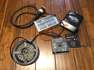 LTech LT-905-OLED DMX Digital PWM Decoder w/LED Tape & Power Supply - Image 1 of 4