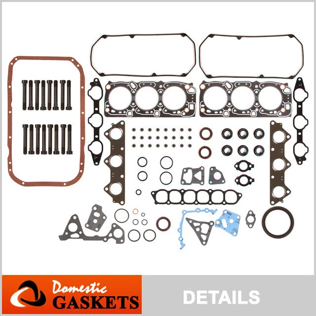 Juego de pernos de junta completa SOHC 95-96 Mitsubishi Montero 97-98 Sport 3,0 L 6G72 Foto 1 de 4