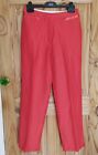 Stunning Autograph Sz8 Silky 'Flame' Colour Trousers. Party/Evening/Wedding. Vgc