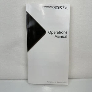 EXCELLENT Nintendo DS XL System Instruction Booklet Operations Manual 2010 - Picture 1 of 8