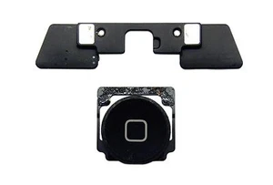 Genuine Original Apple Black Home Button for Ipad 4 Replacement Part - Foto 1 di 1