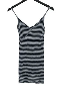 Topshop Women's Mini Dress UK 8 Blue 100% Cotton Mini - Picture 1 of 6