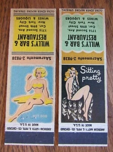 PIN-UP GIRLIE 1939: WILLY'S BAR & RESTAURANTE (CIUDAD DE NUEVA YORK) (2 DIFERENTES) -F17 - Imagen 1 de 3