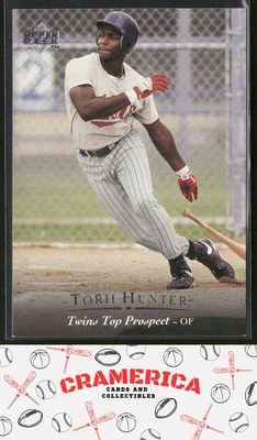 Torii Hunter 1995 Upper Deck Minor League Future Stock #128 Fort Wayne Wizards - Image 1 of 2