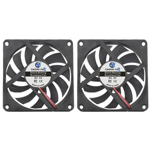 Lüfter Gehäuselüfter 5V 12V 24V für PC Computer 80x80x10mm 80mm leise FAN - Afbeelding 1 van 10